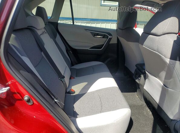 2T3P1RFV9SW633680 2025 TOYOTA RAV4 Burgundy Rear interior view