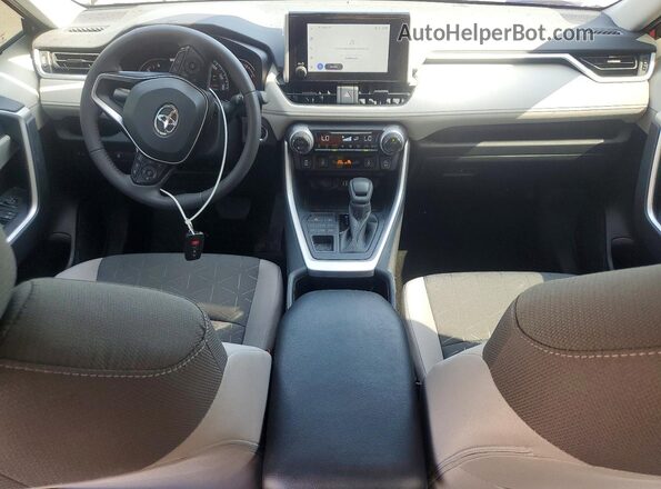 2T3P1RFV9SW633680 2025 TOYOTA RAV4 Burgundy Dashboard view