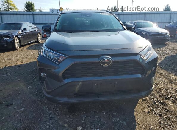 2T3P1RFVXKC055140 2019 TOYOTA RAV4 Серый Вид спереди