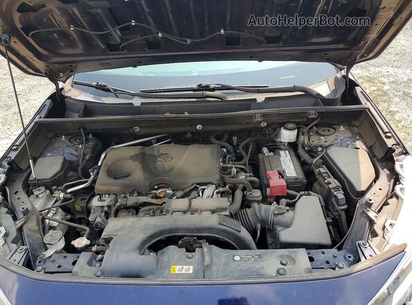 2T3P1RFVXKW029779 2019 TOYOTA RAV4 Blue Vista interior trasera