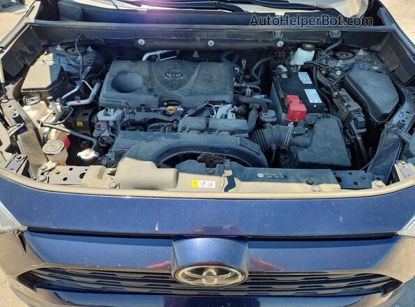 2T3P1RFVXLC124930 2020 TOYOTA RAV4 Blue Շարժիչի բաժամունքի տեսք