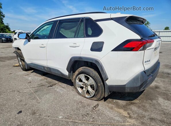 2T3P1RFVXMC193943 2021 TOYOTA RAV4 White Trasero izquierdo