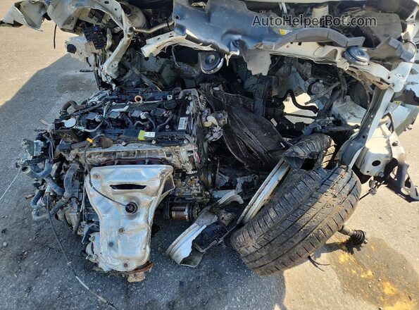 2T3P1RFVXMC193943 2021 TOYOTA RAV4 White Vista del compartimento del motor