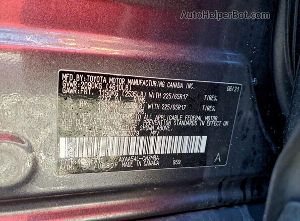 2T3P1RFVXMC222079 2021 TOYOTA RAV4 Gray 