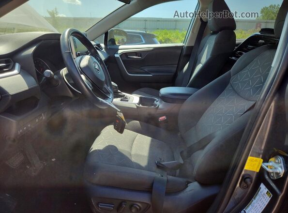 2T3P1RFVXMW150573 2021 TOYOTA RAV4 Gray Front interior view