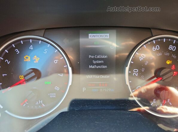 2T3P1RFVXMW150573 2021 TOYOTA RAV4 Gray Instrument cluster view
