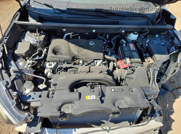 2T3P1RFVXMW150573 2021 TOYOTA RAV4 Gray Engine compartment view