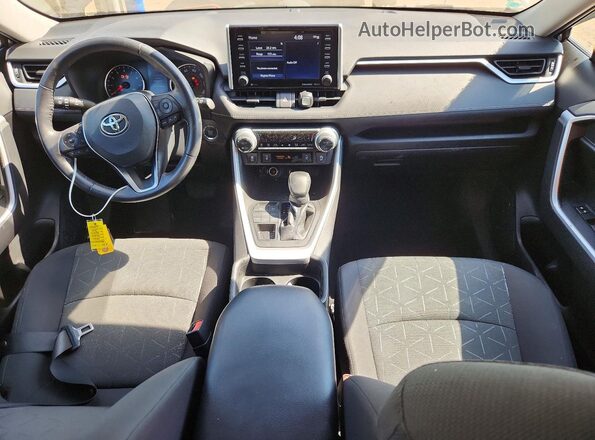 2T3P1RFVXMW150573 2021 TOYOTA RAV4 Gray Dashboard view