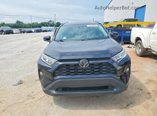 2T3P1RFVXMW244677 2021 TOYOTA RAV4 Черный Вид спереди