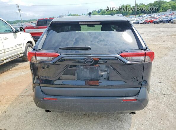 2T3P1RFVXMW244677 2021 TOYOTA RAV4 Черный Вид сзади