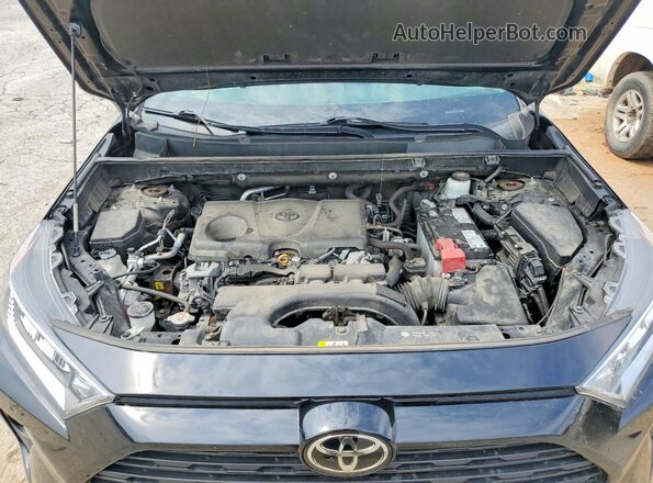 2T3P1RFVXMW244677 2021 TOYOTA RAV4 Черный Вид подкапотного пространства