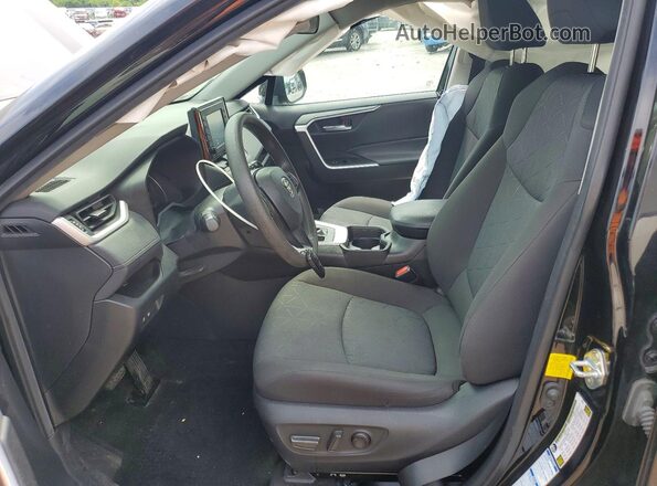 2T3P1RFVXMW244677 2021 TOYOTA RAV4 Черный Вид салона спереди