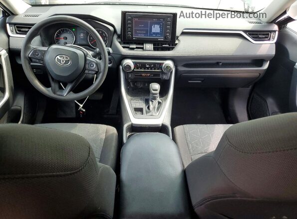 2T3P1RFVXMW244677 2021 TOYOTA RAV4 Черный Вид панели приборов
