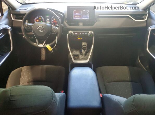 2T3P1RFVXNC313371 2022 TOYOTA RAV4 Silver Առջևի վահանակի տեսք