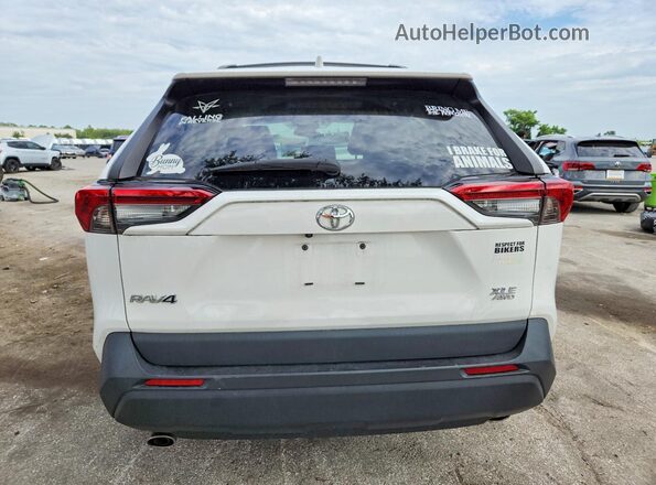 2T3P1RFVXRC433550 2024 TOYOTA RAV4 White Widok z tyłu