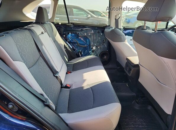2T3P1RFVXSW634482 2025 TOYOTA RAV4 Blue Rear seats view