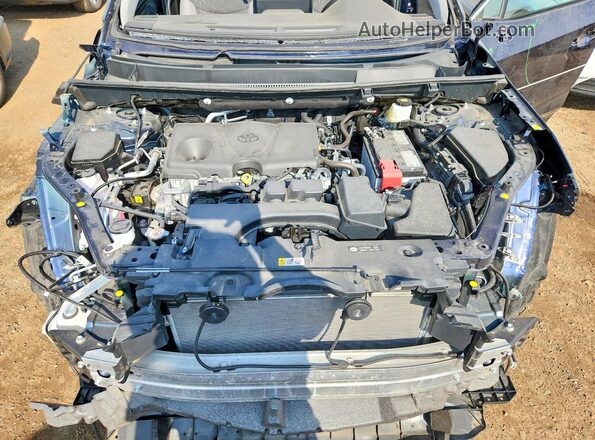 2T3P1RFVXSW634482 2025 TOYOTA RAV4 Blue Rear interior view