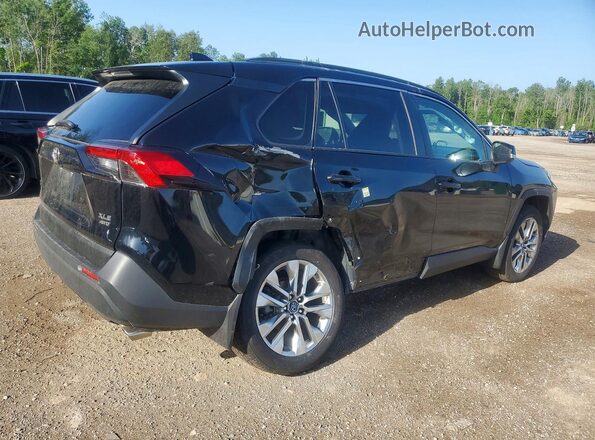 2T3R1RFV2KW026335 2019 TOYOTA RAV4 Black Trasero derecho