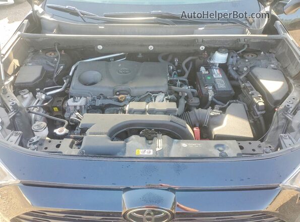 2T3R1RFV2KW026335 2019 TOYOTA RAV4 Black Vista del compartimento del motor