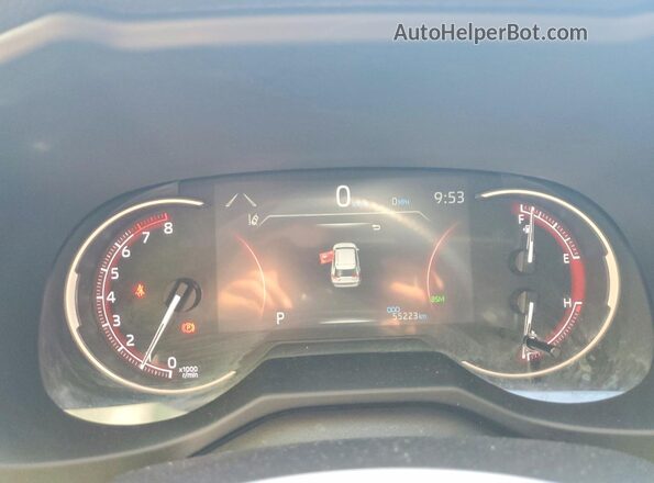 2T3R1RFV3PC379708 2023 TOYOTA RAV4 Gray Սարքավորումների վահանակի տեսք