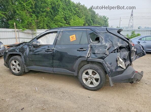 2T3R1RFV4MC179075 2021 TOYOTA RAV4 Black Trasero izquierdo