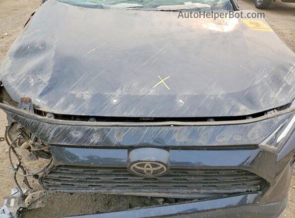 2T3R1RFV4MC179075 2021 TOYOTA RAV4 Black Vista del compartimento del motor