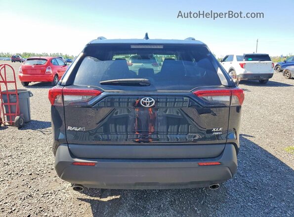 2T3R1RFV4RC443953 2024 TOYOTA RAV4 Black უკანა ხედი