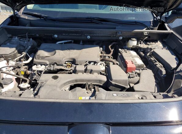 2T3R1RFV4RC443953 2024 TOYOTA RAV4 Black ძრავის განყოფილების ხედი