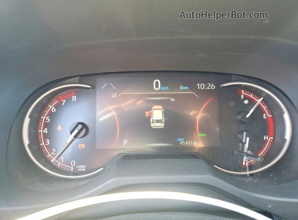 2T3R1RFV4RC443953 2024 TOYOTA RAV4 Black ხელსაწყოთა პანელის ხედი