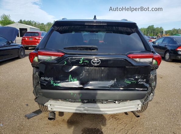 2T3R1RFV4RC466133 2024 TOYOTA RAV4 Black Widok z tyłu