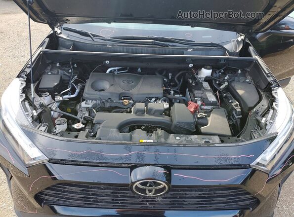 2T3R1RFV4RC466133 2024 TOYOTA RAV4 Black Widok komory silnika