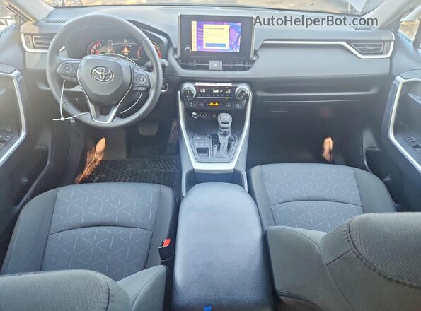 2T3R1RFV5RC485046 2024 TOYOTA RAV4 Gray Առջևի վահանակի տեսք