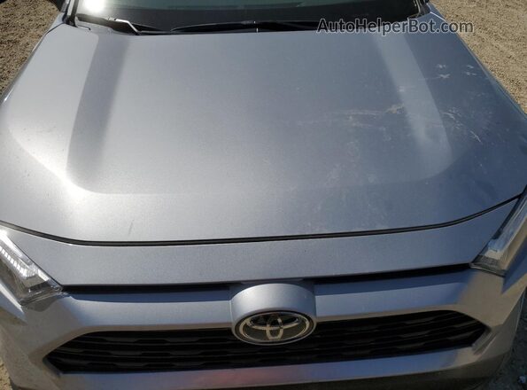 2T3R1RFV6SC528153 2025 TOYOTA RAV4 Silver Engine compartment view