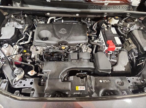 2T3R1RFV7NC281598 2022 TOYOTA RAV4 Gray უკანა სალონის ხედი