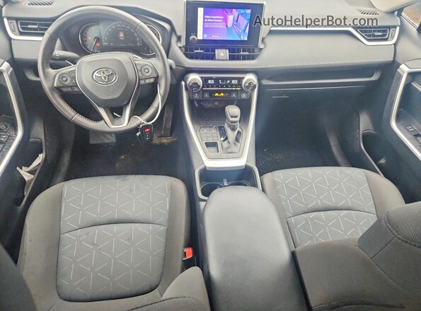 2T3R1RFV7SC524287 2025 TOYOTA RAV4 Silver Dashboard view