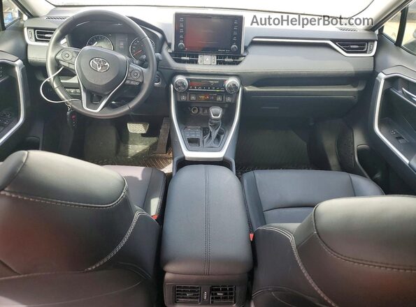 2T3R1RFVXMC244530 2021 TOYOTA RAV4 White Dashboard view