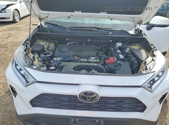 2T3R1RFVXMC244530 2021 TOYOTA RAV4 White Engine compartment view