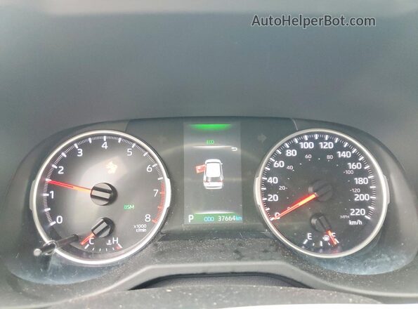 2T3R1RFVXNC272801 2022 TOYOTA RAV4 Silver Սարքավորումների վահանակի տեսք
