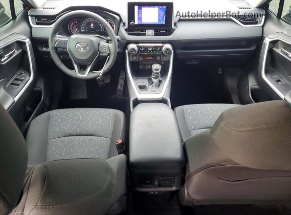 2T3R1RFVXRW455247 2024 TOYOTA RAV4 Красный Вид панели приборов