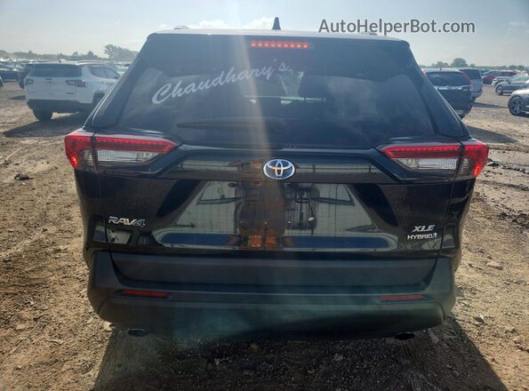 2T3R6RFV1MW013659 2021 TOYOTA RAV4 Black Vista trasera
