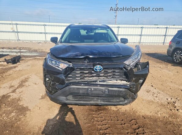 2T3R6RFV1MW013659 2021 TOYOTA RAV4 Black Vista frontal