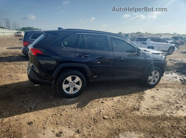 2T3R6RFV1MW013659 2021 TOYOTA RAV4 Black Trasero derecho