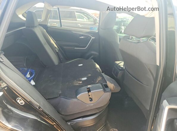 2T3R6RFV1MW013659 2021 TOYOTA RAV4 Black Vista de los asientos traseros