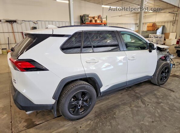 2T3R6RFV3MW006440 2021 TOYOTA RAV4 Белый Задняя правая четверть