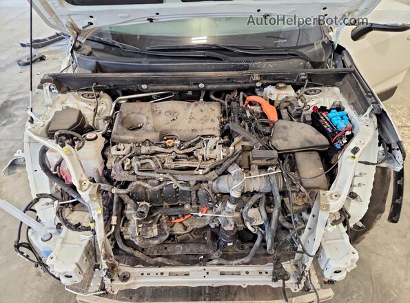 2T3R6RFV3MW006440 2021 TOYOTA RAV4 Белый Вид подкапотного пространства