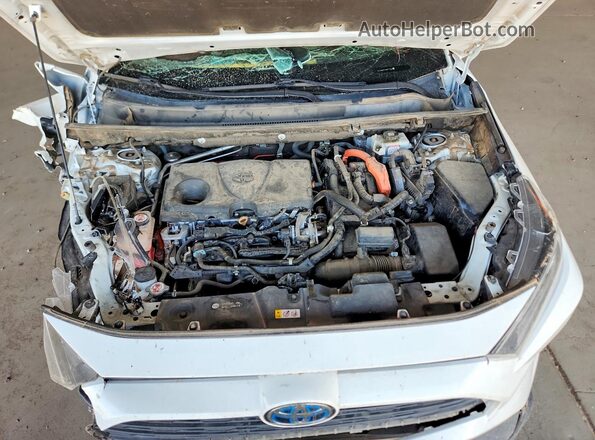 2T3R6RFV3MW011721 2021 TOYOTA RAV4 Белый Вид подкапотного пространства