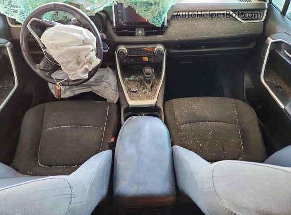2T3R6RFV3MW011721 2021 TOYOTA RAV4 Белый Вид панели приборов