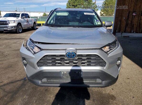 2T3R6RFV4MW015583 2021 TOYOTA RAV4 Silver წინა ხედი