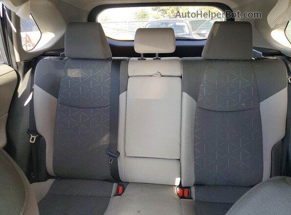 2T3R6RFV4MW015583 2021 TOYOTA RAV4 Silver უკანა სავარძლების ხედი