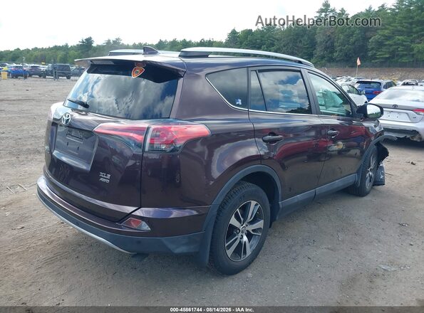 2T3RFREV0GW415422 2016 TOYOTA RAV4 Burgundy Հետևի աջ
